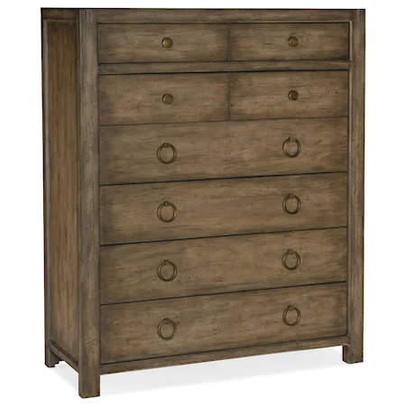 Chest with Self-Closing Drawers
