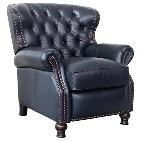 Presidential II Recliner with Tufted Seat Back and Traditional Style