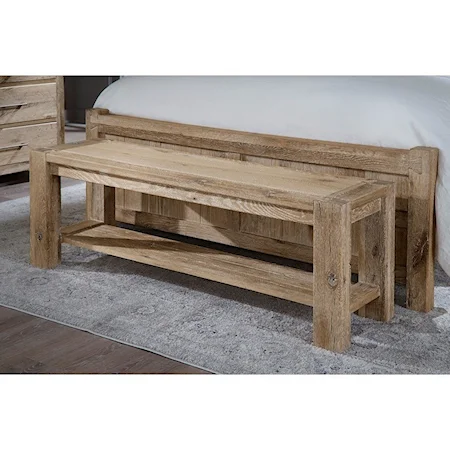 Rustic Accent Bench