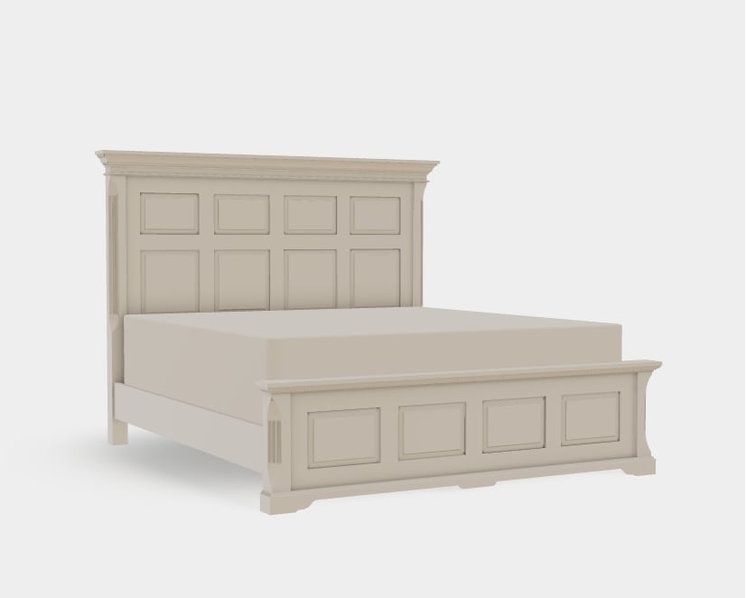 Longmeadow Panel King Low Footboard