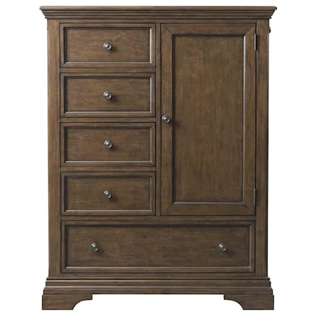 Traditional Solid Wood Chifferobe