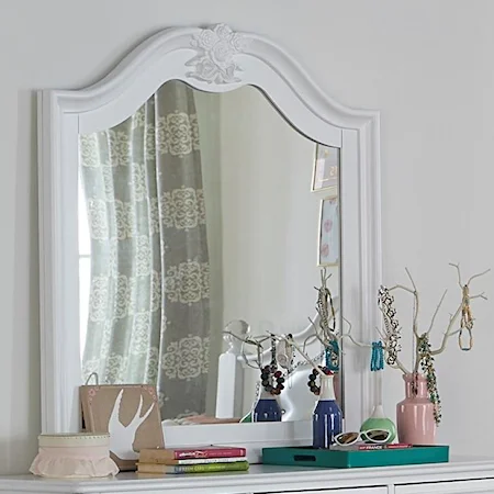 White Dresser Mirror