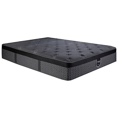 Full 15" Firm Hybrid Mattress and Low Profile Wireless Multi Function Adjustable Base