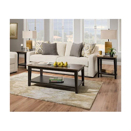 Casual 2-Piece Occasional Table Set