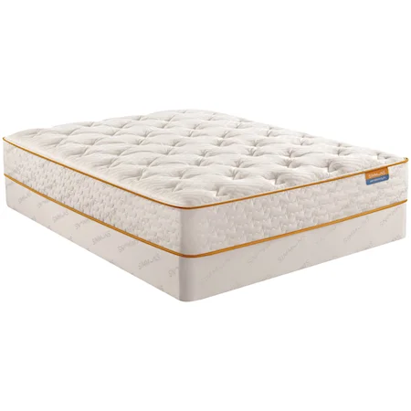 Full 11 1/2" Plush Pocketed Coil Mattress and 9" Standard Foundation