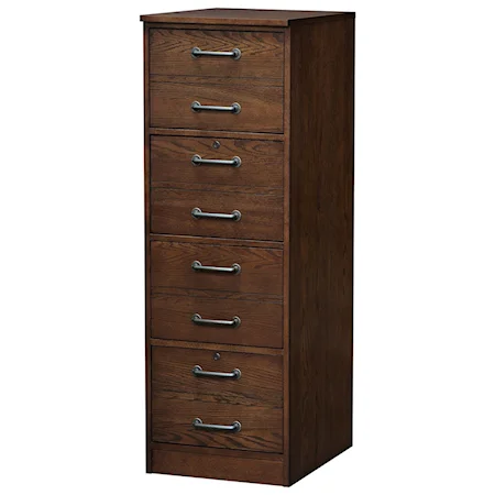 4-Drawer File Cabinet with 2 Locking Drawers