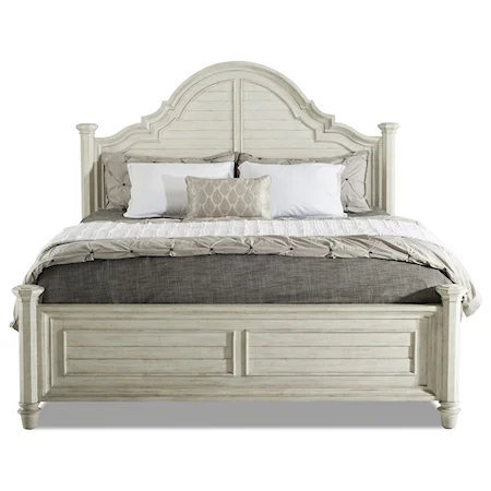 Farmhouse King Low Poster Bed