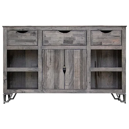 Rustic Industrial 60" TV Stand