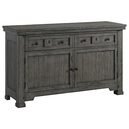 Rustic Storage Buffet with Drawers