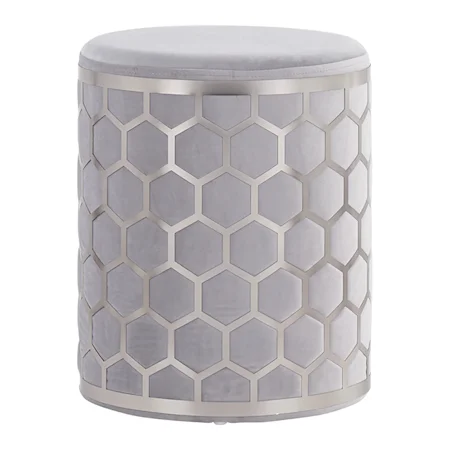 Honeycomb Ottoman