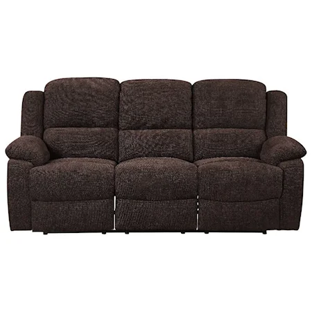 Casual Reclining Sofa