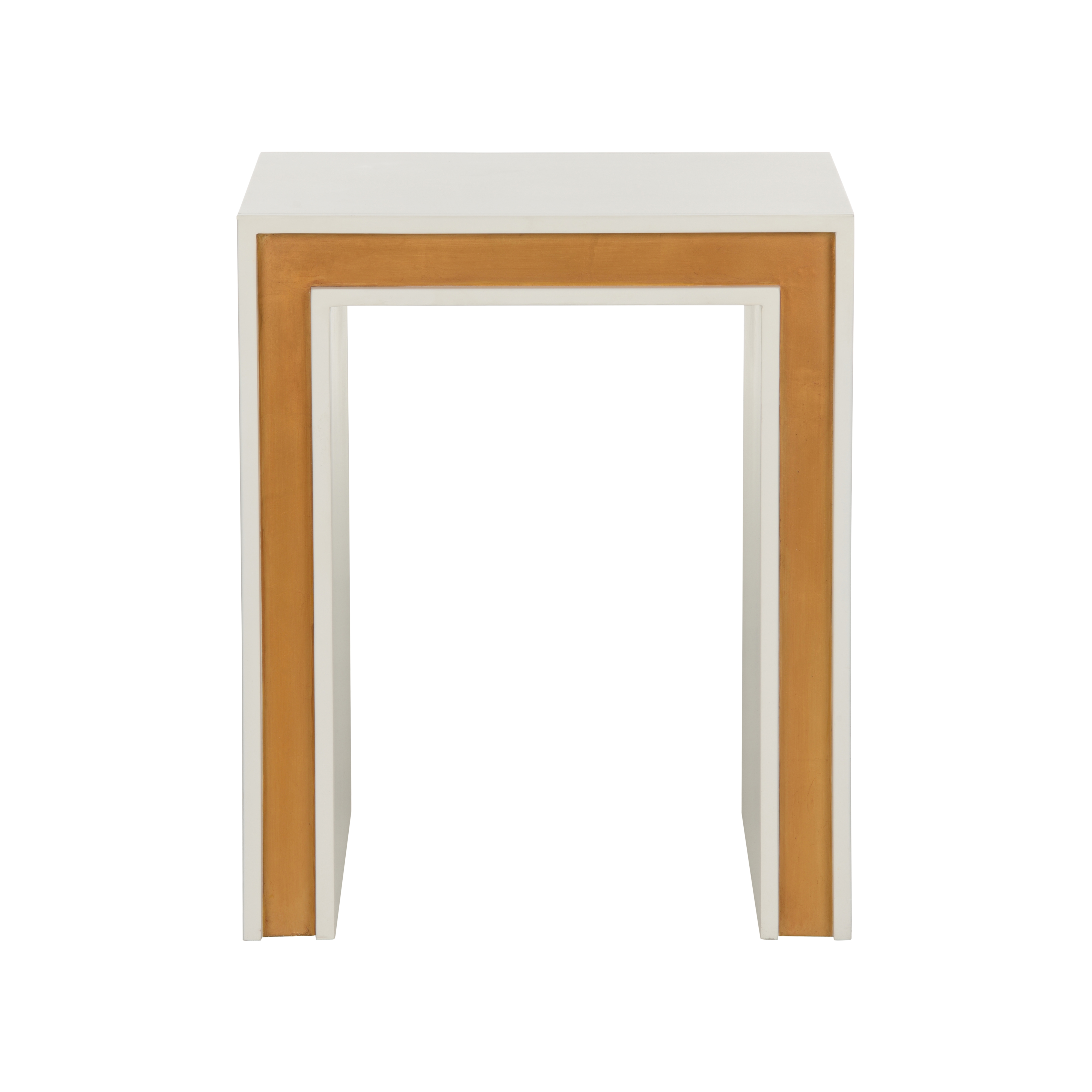 Baldwin End Table - White