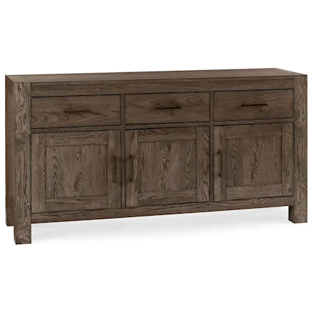 Modern Rustic Sideboard with Drawers