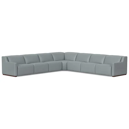 Contemporary Power Reclining Sectional