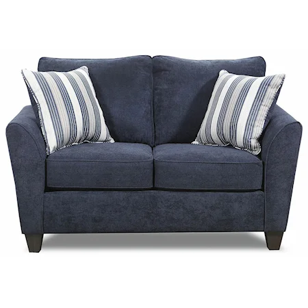 Transitional Loveseat