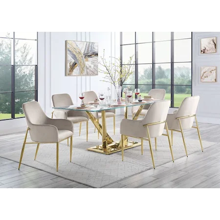 Glam Dining Set