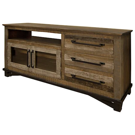 Rustic 62" TV Stand