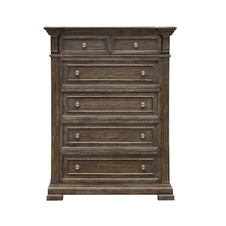 Traditional Chest with Drawers