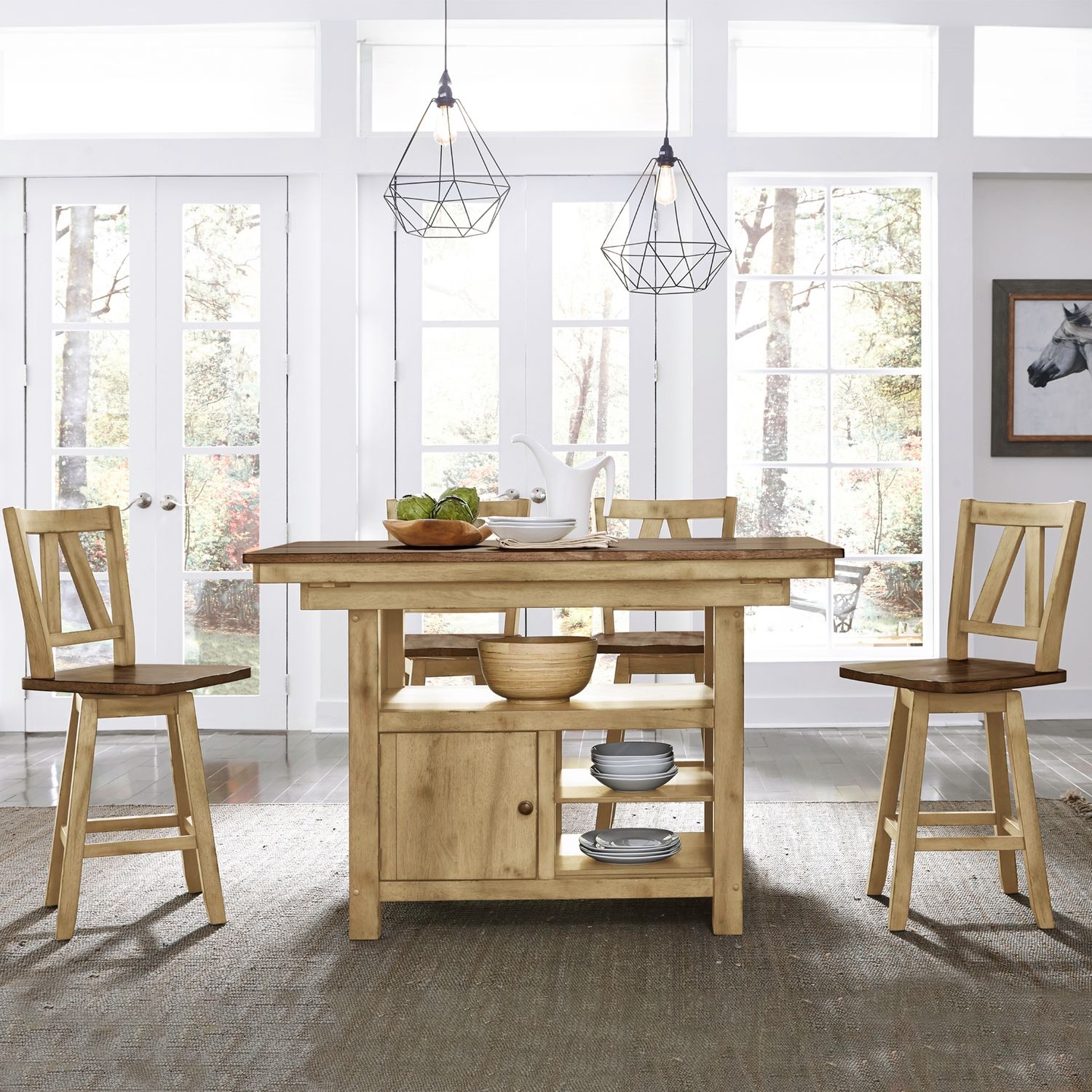 5-Piece Gathering Table Set