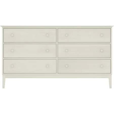 Gable Road Six-Drawer Dresser