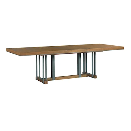 Curator Rectangular Dining Table with 20" Table Leaves