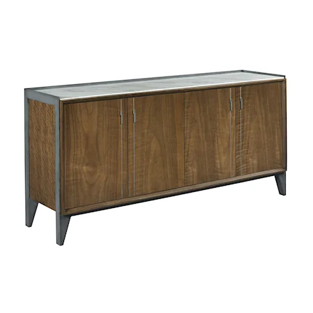 Contemporary Sublime Buffet with Felt Lined Drawers and Power Outlets