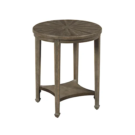 Sutter Round End Table