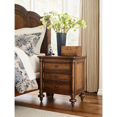 Martin Traditional Nightstand with USB Port