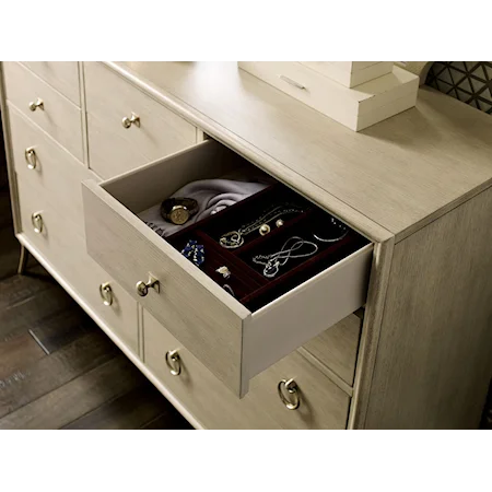 Ventura 10-Drawer Dresser with Jewelry Tray