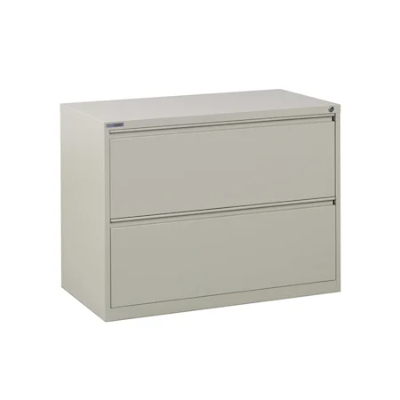 36" Wide 2 Drawer Lateral File