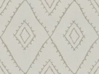 White Geometric Jacquard