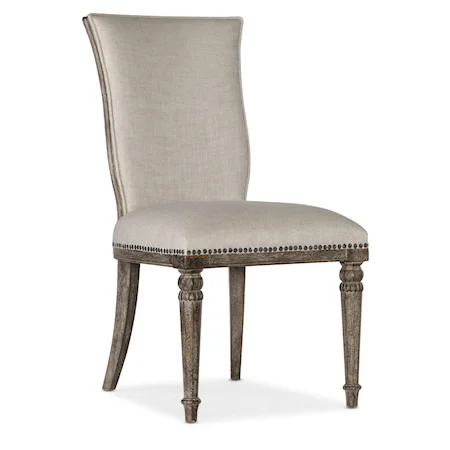 Traditional Upholstered Side Chair