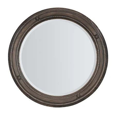 Traditional Round Mirror