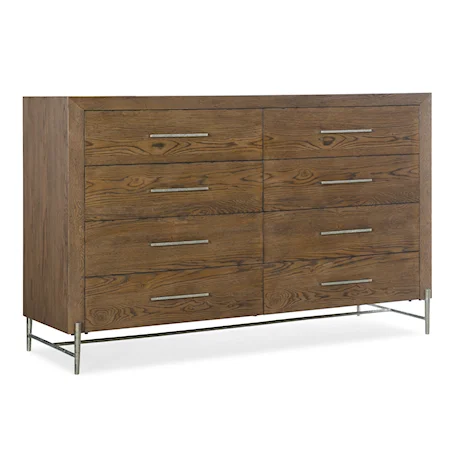 Casual 8-Drawer Dresser