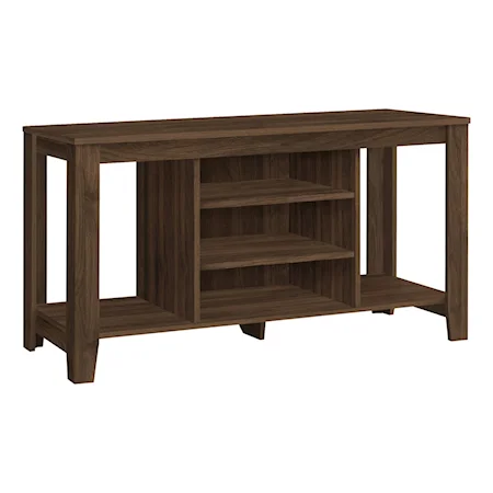 Contemporary 48" Dark Walnut TV Stand