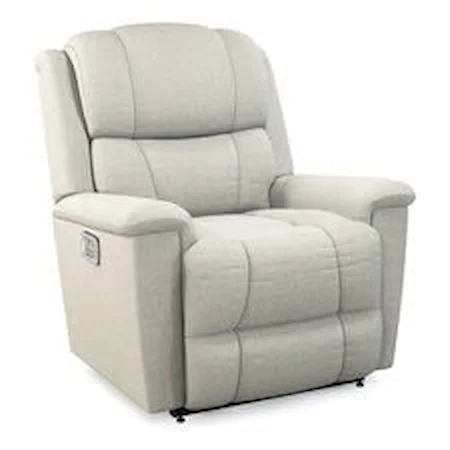 Casual Power Wall Recliner with Headrest and USB Port