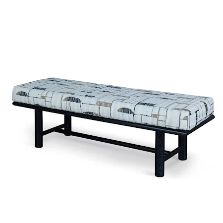 Leland Contemporary Upholstered Bench