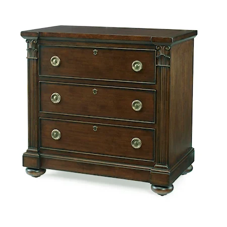 Bywater Three Drawer Night Stand