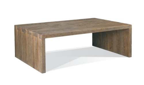 Transitional Rectangular Cocktail Table