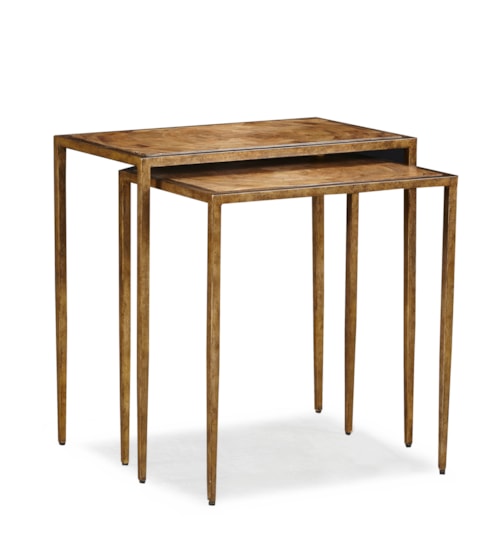 Transitional Rectangular Nesting Tables