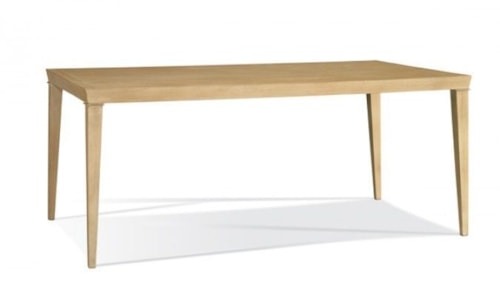 Console/Dining Table 30"H With Beveled Top Tapered Leg