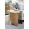 Sherrill Occasional VOYAGE MAISON Rectangular Travertine Accent Table