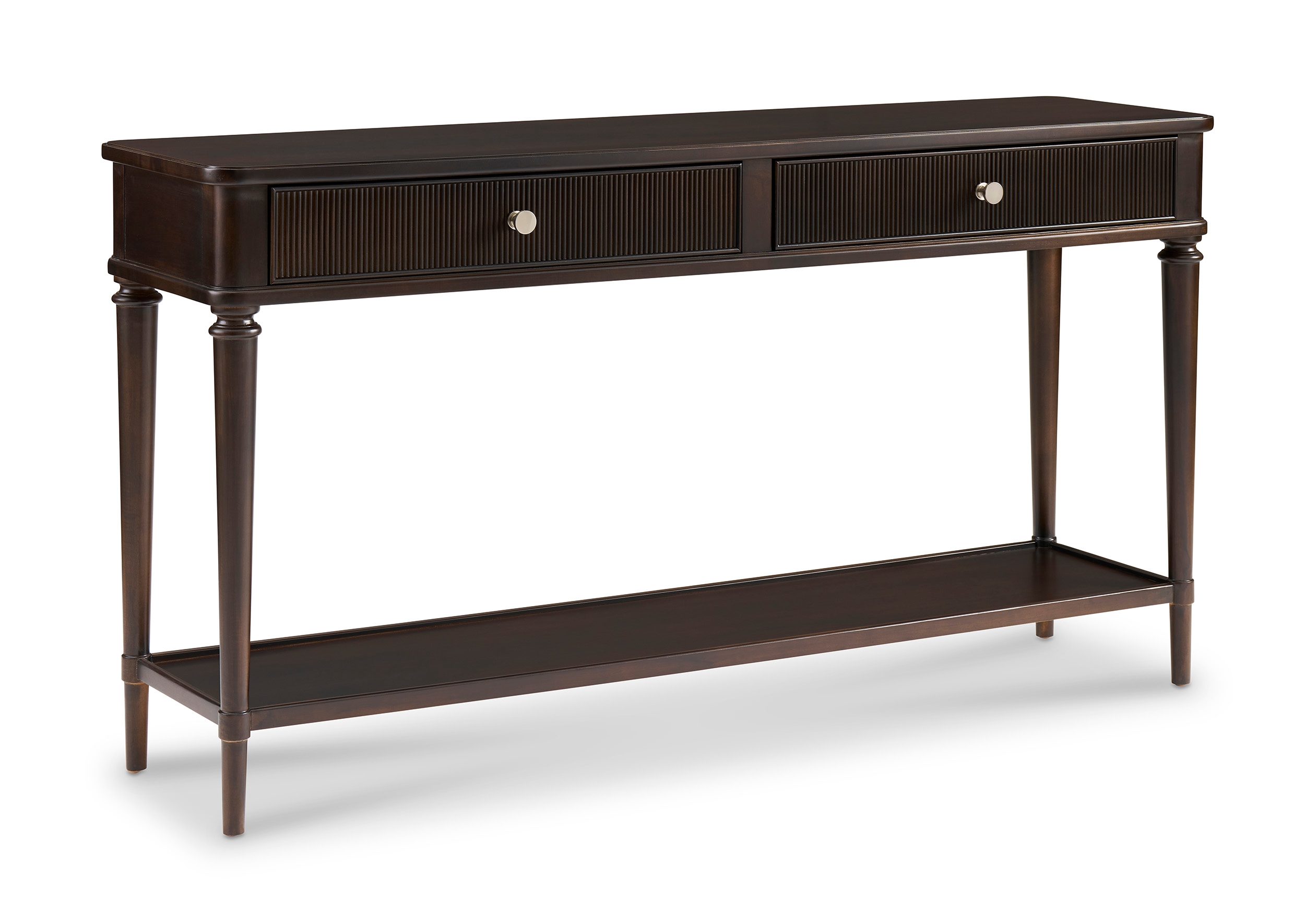 Rectangular 2-Drawer Console Table