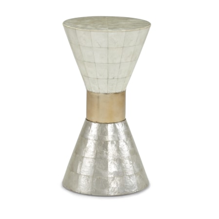 Pedestal End Table