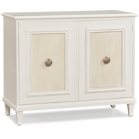 Mid-Century Modern 2-Door Accent Cabinet