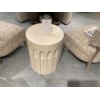 Sherrill Occasional VOYAGE MAISON Round Pillar Accent Table