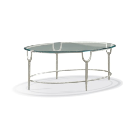 Oval Cocktail Table