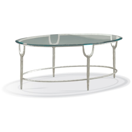 Oval Cocktail Table