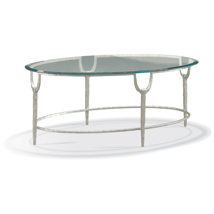 Sherrill Occasional Trifecta Oval Cocktail Table
