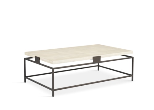 Contemporary Rectangular Cocktail Table